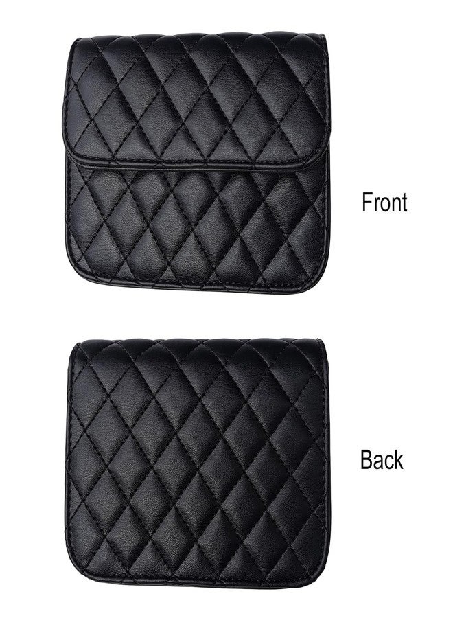 INNTURT Mini Belt Bag, Synthetic Leather Quilted Bags for Women Small Crossbody Bag Mini Bags for Women Trendy Accessories Small Black - Image 5